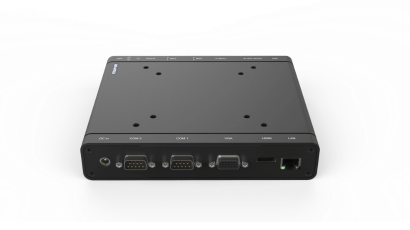 Intel Twin Lake N150 processor with dual displays, 2.5GbE LAN, wide voltage input, fanless design, optimized for AI-ready edge deployment.